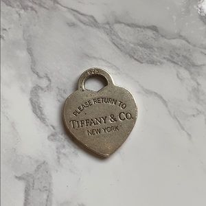 Tiffany heart charm